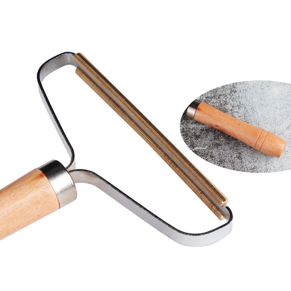 Portable Lint Remover Clothes Fuzz Fabric Shaver Brush Tool Power-Free Fluff Removing Roller for Sweater Woven Coat